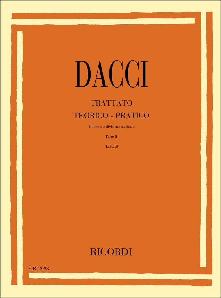 Trattato Teorico-Pratico Di Lettura E Divisione